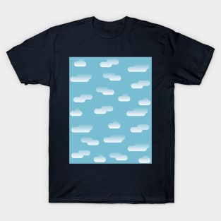 Clouds pattern T-Shirt